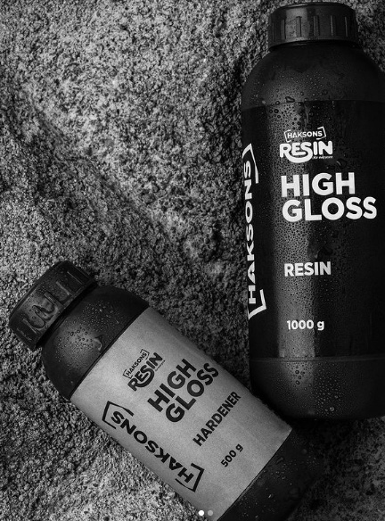 Haksons High Gloss Epozy Resin Packaging