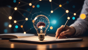 AI generated recommendations visibility illustrated by a connected neural network and decision intelligence